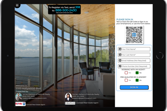 Modern Look Registration page with an Active Co-host.