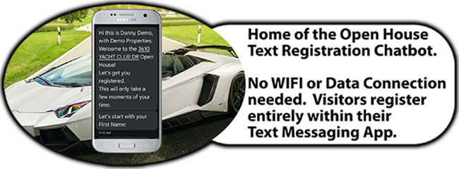 Open House Text Registration Chatbot